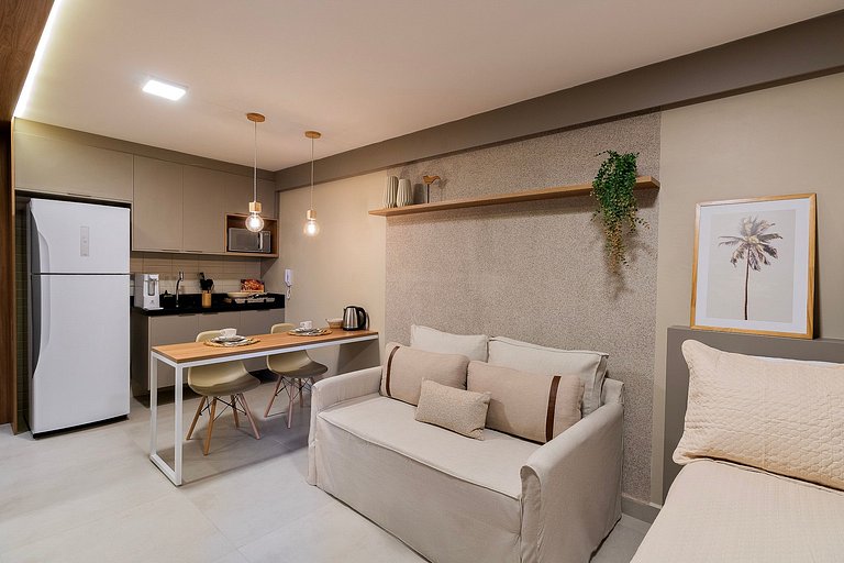 Refúgio Moderno com Alexa, Perto da Praia