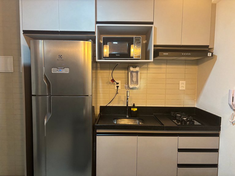 Apartamento Completo a 120m da Praia