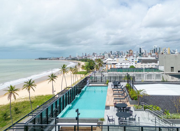 Vista Mar Incrível, Varanda e Melhor Localização