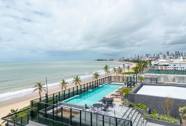 Vista Mar Incrível, Varanda e Melhor Localização