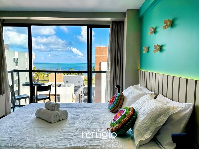 Refúgio Aconchegante com Vista para o Mar