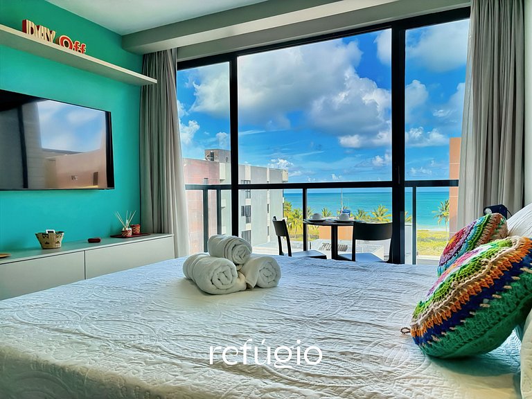 Refúgio Aconchegante com Vista para o Mar