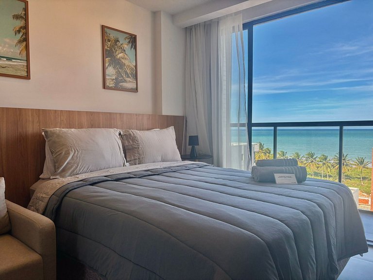 Apartamento com vista espetacular do mar
