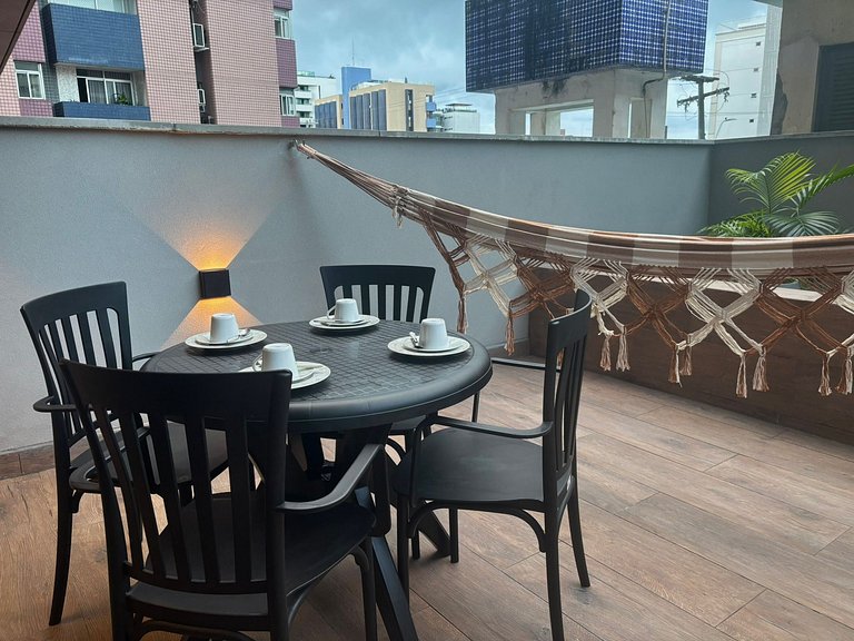 Terraço | Coração de Tambaú | 200m da Praia