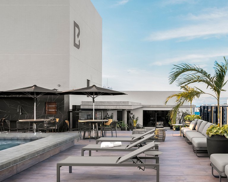 Terraço | Coração de Tambaú | 200m da Praia