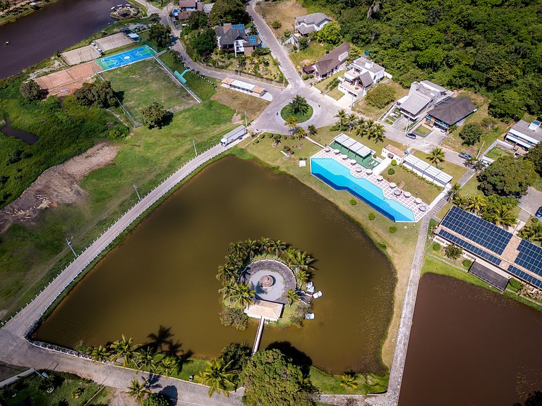 Refúgio aconchegante c/ Piscina no Águas da Serra