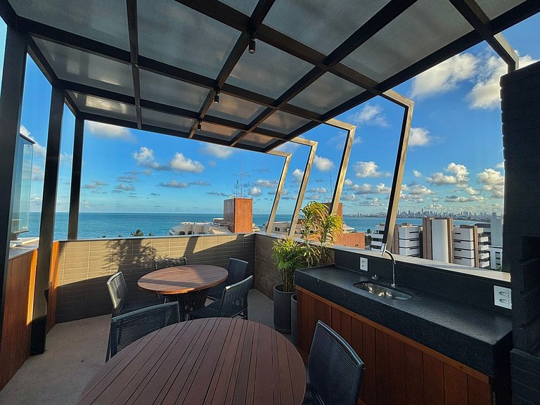 Refúgio Perfeito – Praia a 120 Metros!