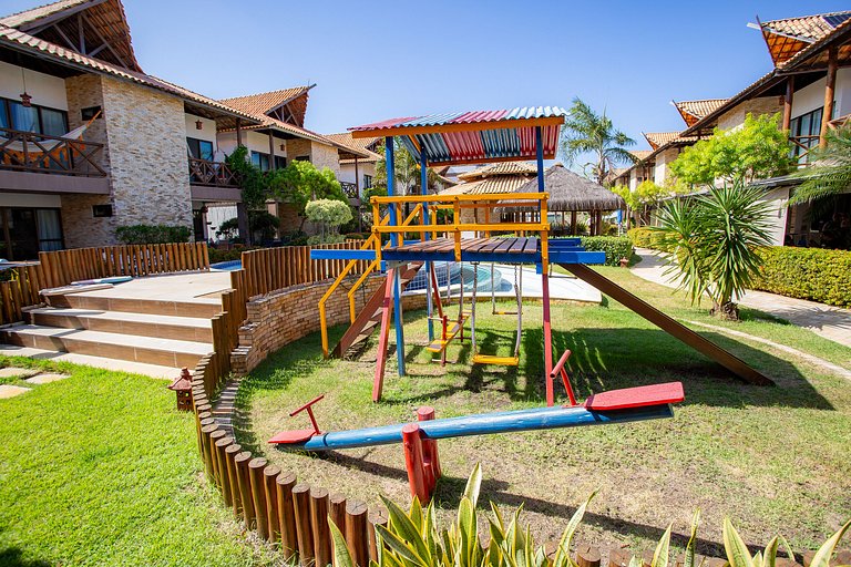 Bangalô no Paraíso | Com Piscinas e Praia a 120m