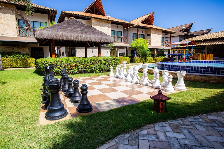 Villas de Fiji: Bangalô em Condomínio com Piscinas e Praia a